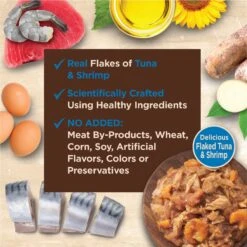 Wellness CORE Tiny Tasters Tuna & Shrimp Grain-Free Flaked Wet Cat Food, 1.75-oz Pouch, Case Of 12 -Meow Meals 363911 PT4. AC SS1800 V1695827002