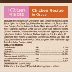 Wellness CORE Tiny Tasters Kitten Chicken Grain-Free Minced Wet Cat Food, 1.75-oz Pouch, Case Of 12 -Meow Meals 363913 PT6. AC SS1800 V1695845857