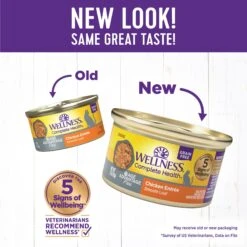Wellness Complete Health Age Advantage Chicken Pate Wet Cat Food -Meow Meals 363921 PT1. AC SS1800 V1658215654