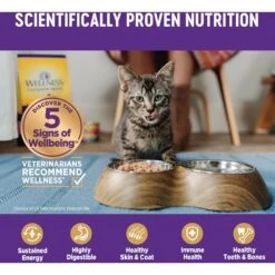 Wellness Complete Health Age Advantage Chicken Pate Wet Cat Food -Meow Meals 363921 PT4. AC SS1800 V1643225243