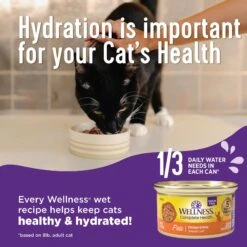 Wellness Complete Health Age Advantage Tuna & Salmon Pate Wet Cat Food -Meow Meals 363923 PT3. AC SS1800 V1643224062