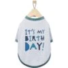 Frisco It's My Birth Day Dog & Cat T-Shirt -Meow Meals 368808 MAIN. AC SS1800 V1669100229