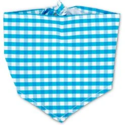 Boulevard Personalized Remy Gingham Dog Bandana -Meow Meals 370168 PT1. AC SS1800 V1649371625