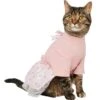 Frisco Tulle Hearts Dog & Cat Dress -Meow Meals 371070 MAIN. AC SS1800 V1700690603