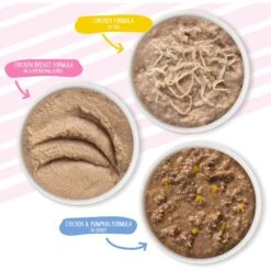 Weruva Kitten Fur Baby Favorites Chicken Flavored Shredded Wet Cat Food Variety Pack, 3-oz Can, Case Of 12 -Meow Meals 373278 PT1. AC SS1800 V1649879831