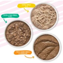 Weruva Kitten Can Jam! Chicken, Tuna & Salmon Flavored Pate Canned Cat Food Variety Pack -Meow Meals 373280 PT2. AC SS1800 V1657657676