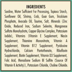 AvoDerm Natural Grain-Free Sardine, Shrimp & Crab Meat Entree In Gravy Canned Cat Food -Meow Meals 46683 PT4. AC SS1800 V1602326765