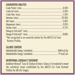 AvoDerm Natural Grain-Free Salmon & Chicken Entree In Gravy Canned Cat Food -Meow Meals 46686 PT5. AC SS1800 V1599083457