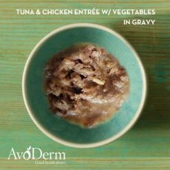 AvoDerm Natural Grain-Free Tuna & Chicken Entree With Vegetables Canned Cat Food -Meow Meals 46692 PT2. AC SS1800 V1602886575