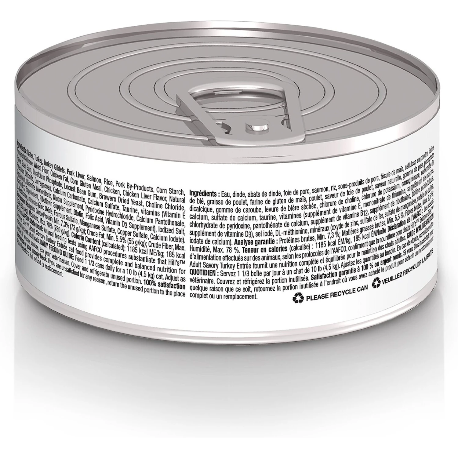 Hill's Science Diet Adult Savory Turkey Entree Canned Cat Food 4 Hill's Science Diet Adult Savory Turkey Entree Canned Cat Food - Image 2