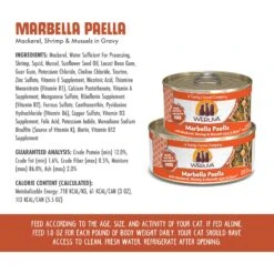Weruva Marbella Paella With Mackerel, Shrimp & Mussels Grain-Free Canned Cat Food -Meow Meals 49306 PT3. AC SS1800 V1643072797
