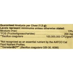 Pet Naturals Daily Probiotic Cat Chews -Meow Meals 49915 PT3. AC SS1800 V1466605142