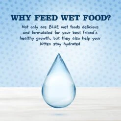 Blue Buffalo Baby Blue Healthy Growth Formula Natural Multi-Pack Chicken Recipe Kitten Wet Food, 3-oz Cans, 6 Count -Meow Meals 502326 PT5. AC SS1800 V1647638499