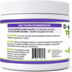 Pet Health Pharma Doggy Naturals Trulysine+ Powder Immune Supplement For Cats, 8-oz -Meow Meals 506058 PT5. AC SS1800 V1670513849