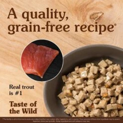 Taste Of The Wild Canyon River Feline Recipe With Trout & Salmon In Gravy Canned Cat Food -Meow Meals 50642 PT2. AC SS1800 V1661182880
