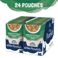 Natural Balance Platefulls Chicken & Giblets Formula In Gravy Grain-Free Cat Food Pouches -Meow Meals 50938 PT3. AC SS1800 V1675455581
