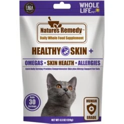 Whole Life Nature's Remedy Skin & Allergy Support Whole Food Cat Supplement, 4.5-oz Bag