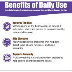 Whole Life Nature's Remedy Skin & Allergy Support Whole Food Cat Supplement, 4.5-oz Bag -Meow Meals 509566 PT3. AC SS1800 V1673891663