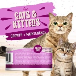 Earthborn Holistic Harbor Harvest Grain-Free Natural Canned Cat & Kitten Food -Meow Meals 51274 PT2. AC SS1800 V1466799094
