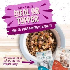 Earthborn Holistic Harbor Harvest Grain-Free Natural Canned Cat & Kitten Food -Meow Meals 51274 PT7. AC SS1800 V1684524153