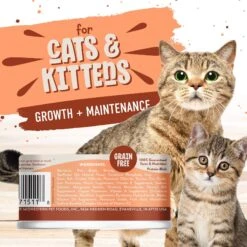 Earthborn Holistic Catalina Catch Grain-Free Natural Canned Cat & Kitten Food -Meow Meals 51280 PT2. AC SS1800 V1682710529