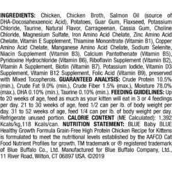 Blue Buffalo Baby Blue Healthy Growth Formula Grain-Free High Protein Chicken Recipe Kitten Wet Food, 3-oz Cans, Case Of 24 & Blue Buffalo Baby Blue Healthy Growth Formula Grain-Free High Protein Salmon Recipe Kitten Wet Food, 3-oz Cans, Case Of 24 -Meow Meals 515078 PT6. AC SS1800 V1657658301