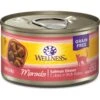 Wellness Cubed Salmon Dinner Morsels In Gravy Grain-Free Canned Cat Food -Meow Meals 52113 MAIN. AC SS1800 V1636509542