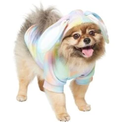 Frisco Wash Effect Bunny Ear Hoodie -Meow Meals 521374 PT2. AC SS1800 V1699653752