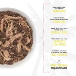 Tiki Cat Luau Ahi Tuna & Chicken In Chicken Consomme Grain-Free Canned Cat Food 13 Tiki Cat Luau Ahi Tuna & Chicken In Chicken Consomme Grain-Free Canned Cat Food -Meow Meals 52573 PT3. AC SS1800 V1702329240