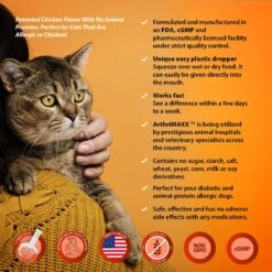 Animal Nutritional Products ArthriMAXX Liquid Joint Support & Antioxdant Cat Supplement, 6-oz Bottle 14 Animal Nutritional Products ArthriMAXX Liquid Joint Support & Antioxdant Cat Supplement, 6-oz Bottle -Meow Meals 525806 PT3. AC SS1800 V1652742108