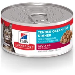 Hill's Science Diet Adult Tender Ocean Fish Dinner Canned Cat Food