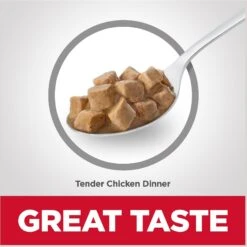 Hill's Science Diet Kitten Tender Chicken Dinner Canned Cat Food -Meow Meals 52774 PT2. AC SS1800 V1598151388