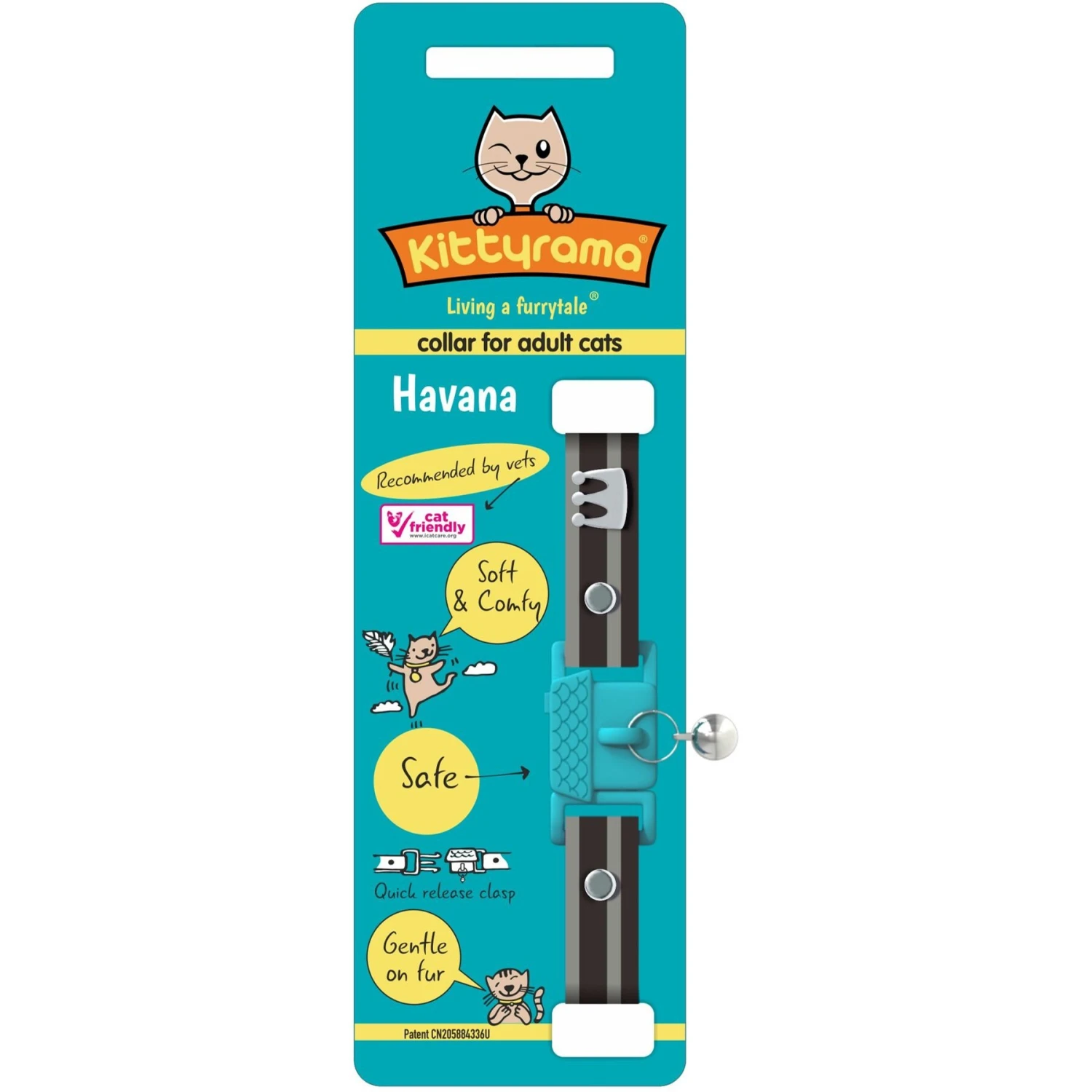 Kittyrama Breakaway Adjustable With Bell Cat Collar 5 Kittyrama Breakaway Adjustable With Bell Cat Collar - Image 4