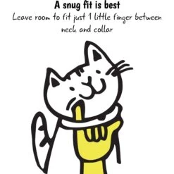 Kittyrama Kitten Breakaway Adjustable With Bell Cat Collar -Meow Meals 534390 PT5. AC SS1800 V1652979991