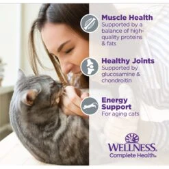 Wellness Complete Health Age Advantage Grain-Free Variety Pack Wet Cat Food, 3-oz Can, Case Of 24 -Meow Meals 548950 PT4. AC SS1800 V1657748945