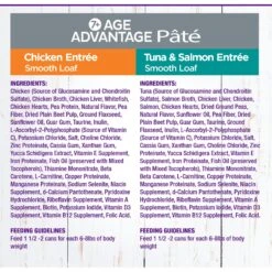 Wellness Complete Health Age Advantage Grain-Free Variety Pack Wet Cat Food, 3-oz Can, Case Of 24 -Meow Meals 548950 PT7. AC SS1800 V1657659362