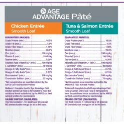 Wellness Complete Health Age Advantage Grain-Free Variety Pack Wet Cat Food, 3-oz Can, Case Of 24 -Meow Meals 548950 PT8. AC SS1800 V1657749003