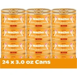 Made By Nacho Chicken Recipe Minced Wet Kitten Food, 3-oz Can, Case Of 24 13 Made By Nacho Chicken Recipe Minced Wet Kitten Food, 3-oz Can, Case Of 24 -Meow Meals 554902 PT2. AC SS1800 V1699026405