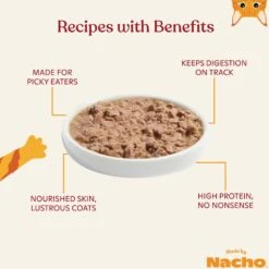 Made By Nacho Chicken Recipe Minced Wet Kitten Food, 3-oz Can, Case Of 24 14 Made By Nacho Chicken Recipe Minced Wet Kitten Food, 3-oz Can, Case Of 24 -Meow Meals 554902 PT3. AC SS1800 V1699025486