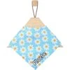 Frisco Personalized Blue Daisy Bandana -Meow Meals 555206 MAIN. AC SS1800 V1669839924
