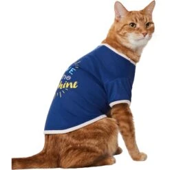 Frisco I Live In The Sunshine Dog & Cat T-Shirt -Meow Meals 556222 PT2. AC SS1800 V1674829137