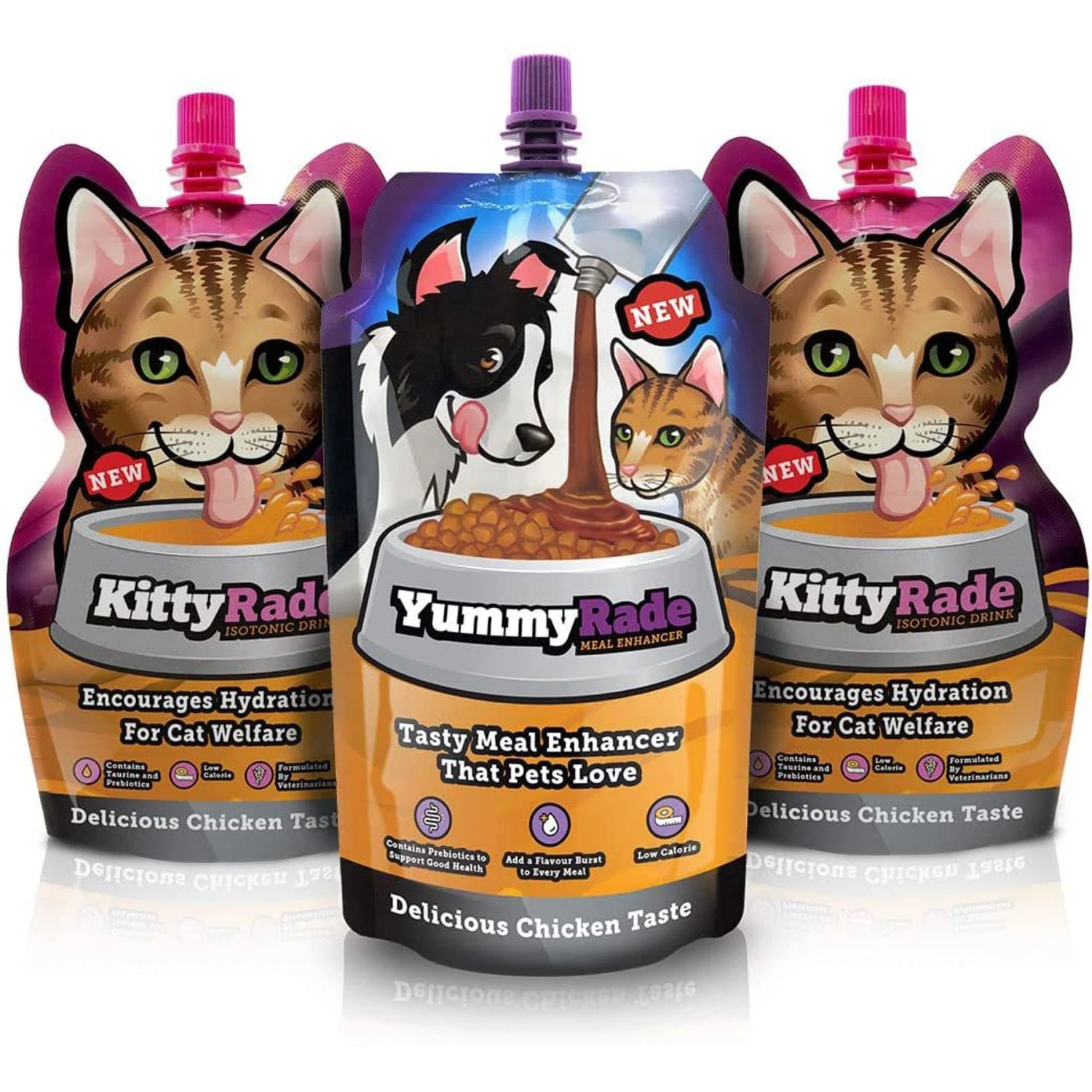 Tonisity KittyYummyRade Cat Supplement, 250-ml, 3 Count 3 Tonisity KittyYummyRade Cat Supplement, 250-ml, 3 Count
