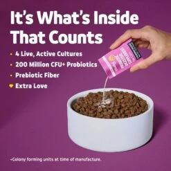 Vibeful Probiotic Gastrointestinal Support Powder Digestive Supplement For Cats 15 Vibeful Probiotic Gastrointestinal Support Powder Digestive Supplement For Cats -Meow Meals 574246 PT4. AC SS1800 V1669761026