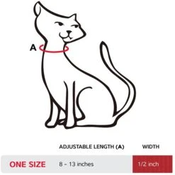 Red Dingo Cosmos Nylon Breakaway Cat Collar With Bell 12 Red Dingo Cosmos Nylon Breakaway Cat Collar With Bell -Meow Meals 57565 PT4. AC SS1800 V1684887080