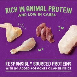 Stella & Chewy's Carnivore Cravings Duck & Chicken Flavored Shredded Wet Cat Food -Meow Meals 576262 PT3. AC SS1800 V1657660465