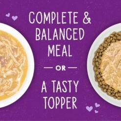 Stella & Chewy's Savory Shreds Chicken & Beef Flavored Shredded Wet Cat Food -Meow Meals 576462 PT5. AC SS1800 V1657660470