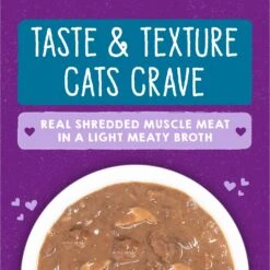 Stella & Chewy's Savory Shreds Tuna & Mackerel Flavored Shredded Wet Cat Food -Meow Meals 576558 PT1. AC SS1800 V1657660471
