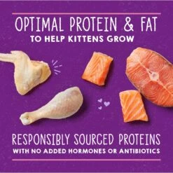 Stella & Chewy's Chicken & Salmon Flavored Pate Kitten Wet Cat Food -Meow Meals 576606 PT3. AC SS1800 V1657660473