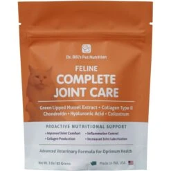 Dr. Bill's Pet Nutrition Feline Complete Joint Care Cat Supplement Powder, 85-gm Pouch