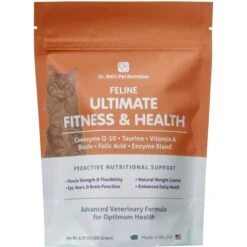 Dr. Bill's Pet Nutrition Feline Ultimate Fitness & Health Cat Supplement Powder
